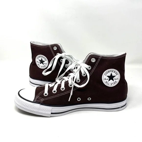 Converse Ctas High Skate For Men Casual Shoes Brown Canvas Custom 152620C-WBW - Picture 4 of 8
